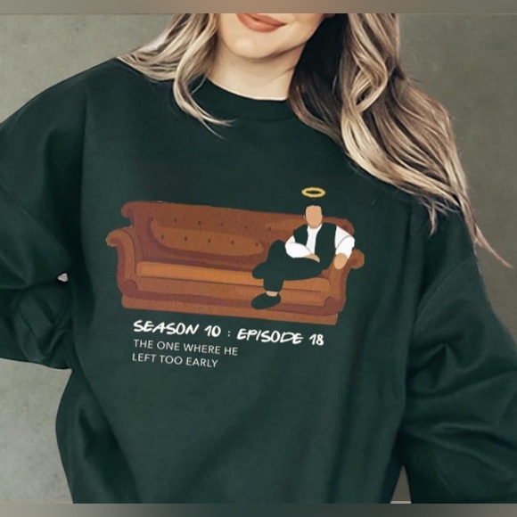 Never worn L Friends sweatshirt with Matthew Perry - Picture 1 of 5